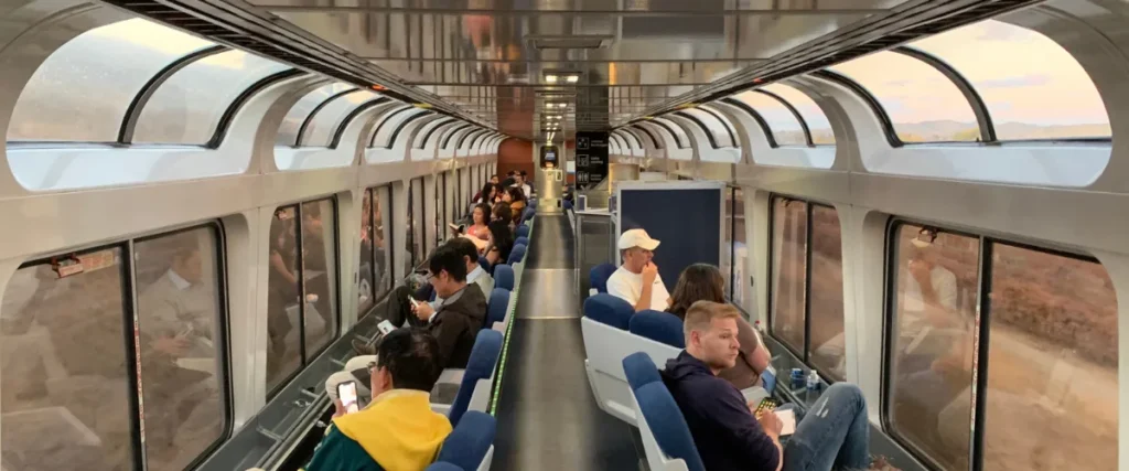 Essential Amenities at Amtrak station in LA and San Francisco